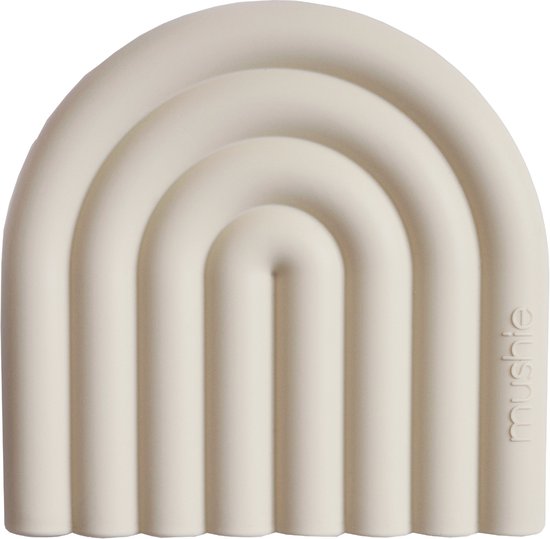Mushie Rainbow Bijtring Shifting Sand van Merkloos