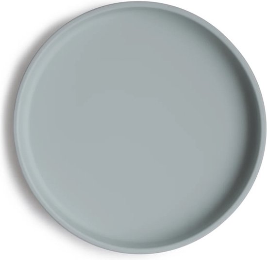 Mushie - Silicone Bord met Zuignap - Borden & kommen - Stone van Mushie