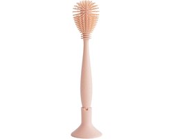 Mushie Silicone Flessenborstel - Blush