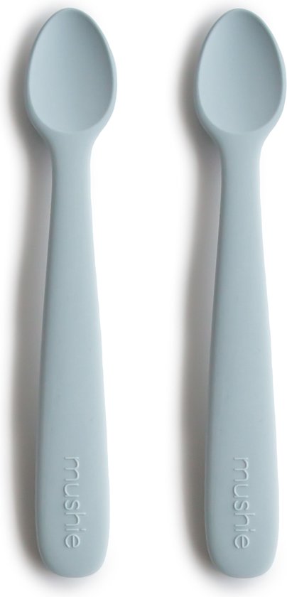 Mushie - Siliconen Babylepels - Babylepels - Powder Blue van Mushie