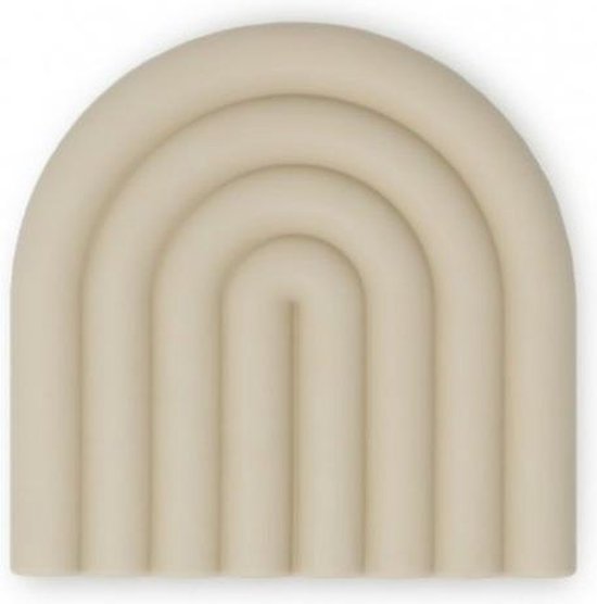 Mushie - siliconen bijtring - regenboog - Shifting sand van Mushie