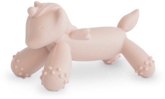 Mushie - Siliconen - Bijtring - Unicorn - Eenhoorn - Roze van Mushie
