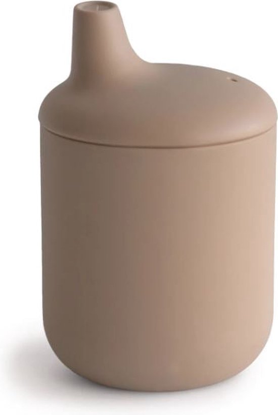Mushie - Siliconen Tuitbeker - Sippy Cups - Natural van Mushie