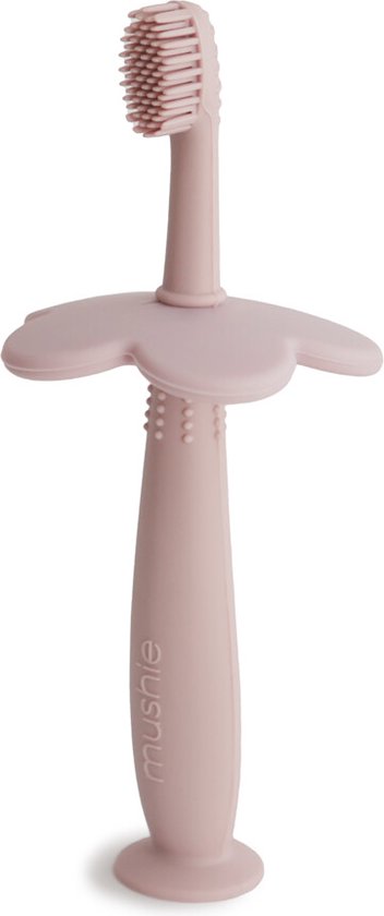 Mushie - Training Tandenborstel - Toothbrushes - Blush van Mushie