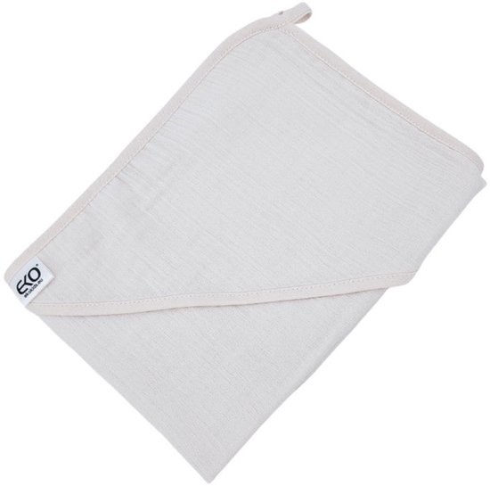 Muslin bathrobe beige