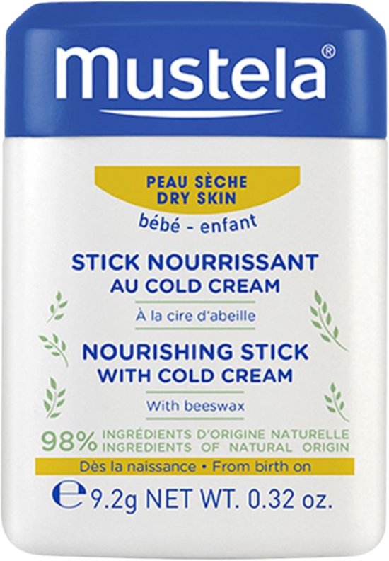 Mustela Baby Hydra Stick Cold Cream - 10,1 ml - lippen van Mustela