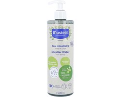 Mustela Bébé Bio Eau Micellaire Lotion Zonder Parfum 400ml van Mustela