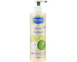 Mustela Bébé Bio Gel Lavant Zonder Parfum 400ml van Must