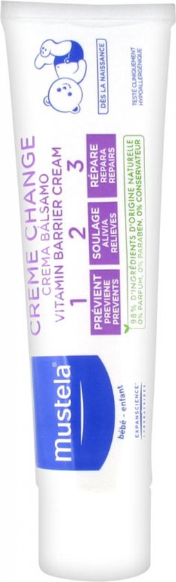 Mustela Bébé Crème Change 1>2>3> - 100 ml van Must