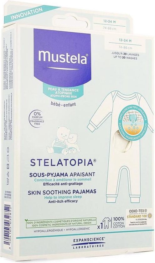 Mustela Bébé Stelatopia Sous-Pyjama Apaisant Accessoire 12-24 Maanden 1Stuks van Must