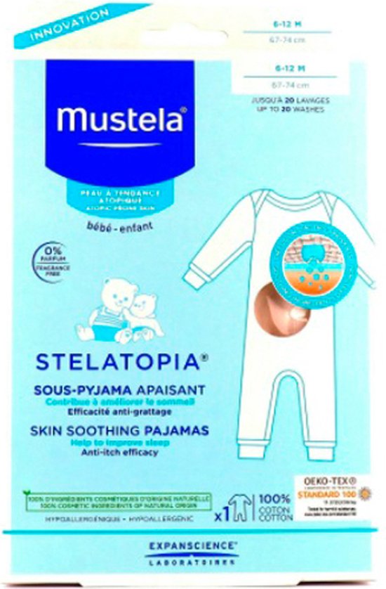 Mustela Bébé Stelatopia Sous-Pyjama Apaisant Accessoire 6-12 Maanden 1Stuks van Mustela