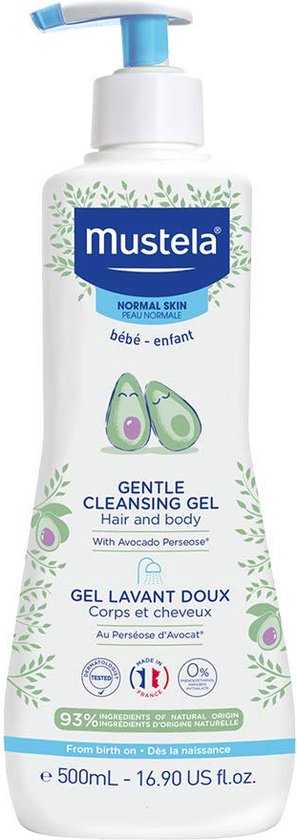 Mustela Gentle Cleansing Gel 500 Ml van Mustela