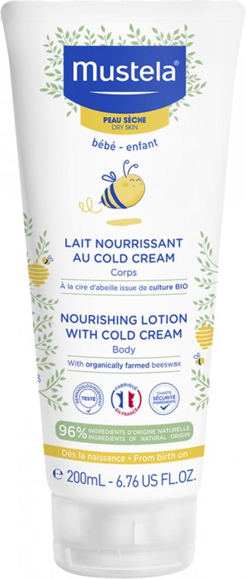 Mustela Nourishing Lotion With Cold Cream - 200 ml van Must