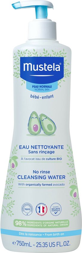 Mustela - Physiobebe Cleansing Water 750Ml van Must