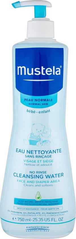 Mustela Reinigend Water Zonder Spoelen - 750ml van Must