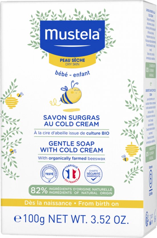 Mustela Zeep met Koude Creme 100 gr van Must