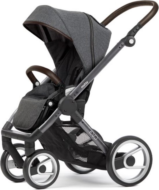 MUTSY - EVO - Onderstel - Farmer Black & Buggy Farmer Fishbone Dawn van Mutsy