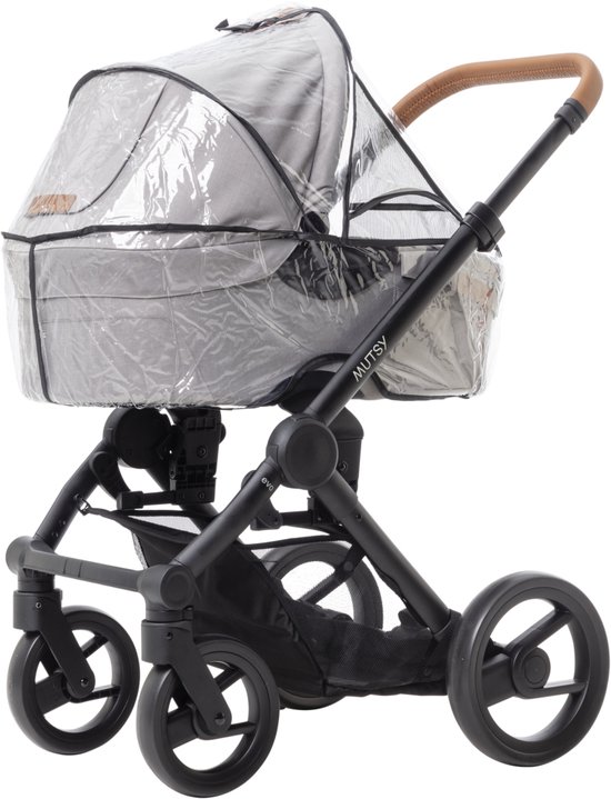 Mutsy Evo Regenhoes Reiswieg - Bescherming tegen Regen, Wind en Lichte Sneeuw - Ademend en Duurzaam van Merkloos