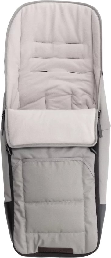 Mutsy Nexo Kinderwagen Voetenzak - Verstelbare Maat - Gevoerd met Fleece - Concrete Melange