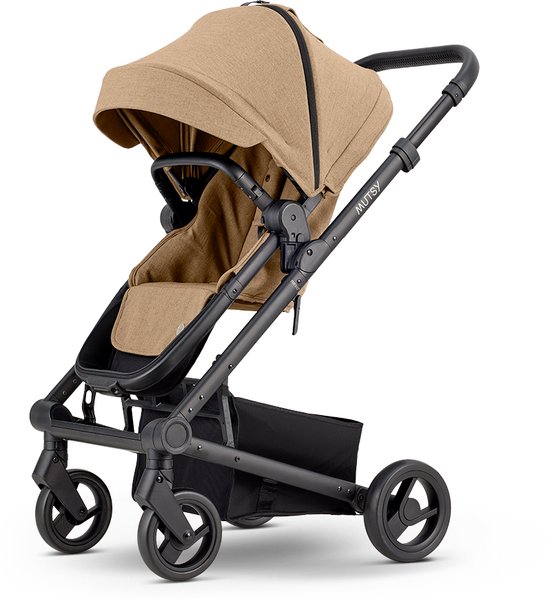 Mutsy Nexo Plus 3-in-1 Kinderwagen - REISWIEG en ZITJE INBEGREPEN - Lichtgewicht Frame - Hazel van Mutsy