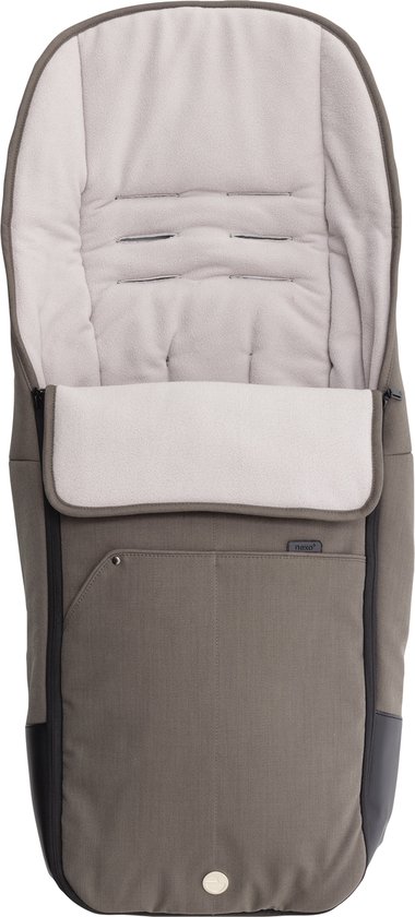Mutsy Nexo Plus Kinderwagen Voetenzak - Verstelbare Maat - Gevoerd met Fleece - Sea Green van Merkloos