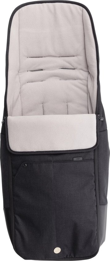 Mutsy Nio Kinderwagen Voetenzak - Verstelbare Maat - Gevoerd met Fleece - North Black