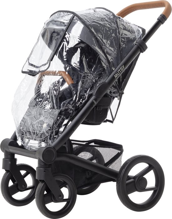 Mutsy Nio Regenhoes Kinderwagen - Bescherming tegen Regen, Wind en Lichte Sneeuw - Ademend en Duurzaam van Mutsy