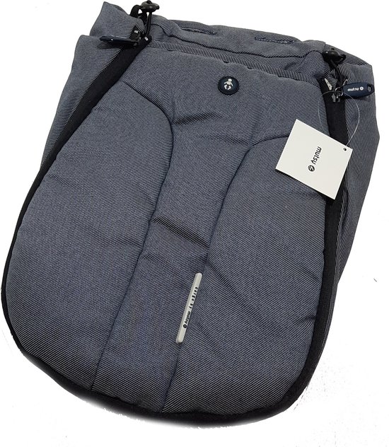 MUTSY - voetenzak - Safe2Go - Cargo Raw Denim van Mutsy