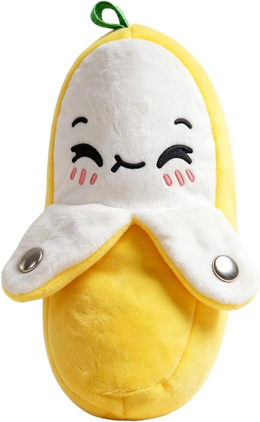 Muziek Pluche Speelgoed - Interactieve Knuffel - Sensorische Stimulatie - Huidvriendelijke Stof - 17 cm - Geel