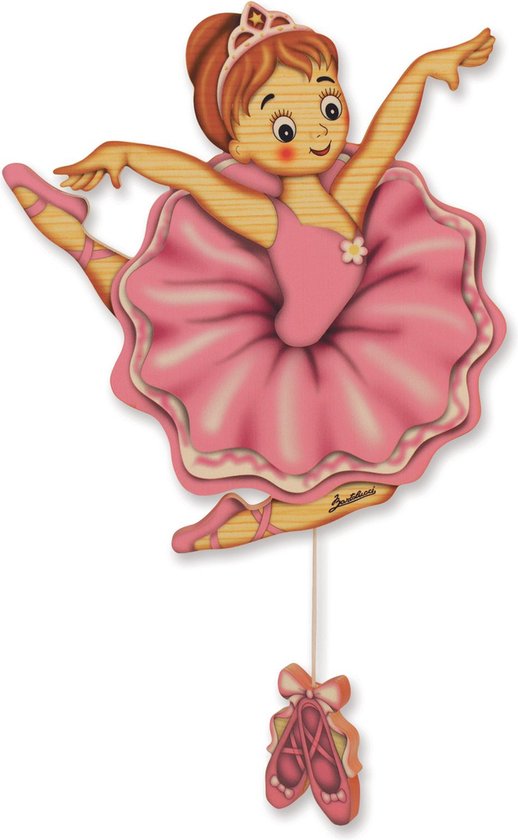 Muziekdoos Ballerina met trekkoord | Bartolucci | Hout van Bartolucci