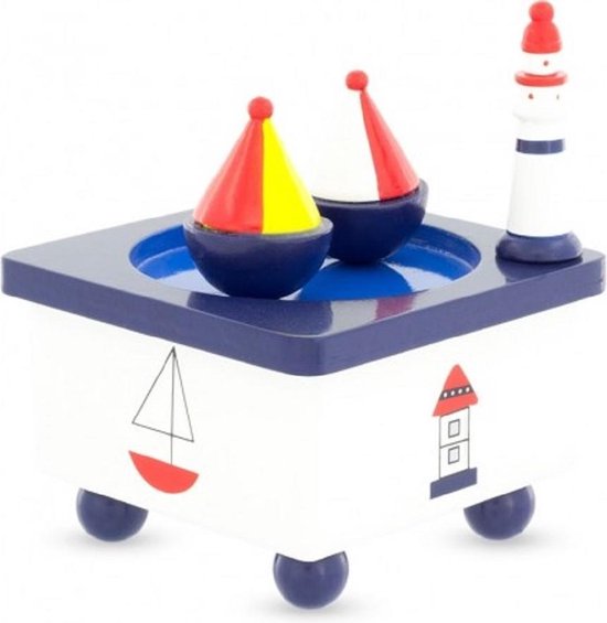Muziekdoos Boot van Little Dutch