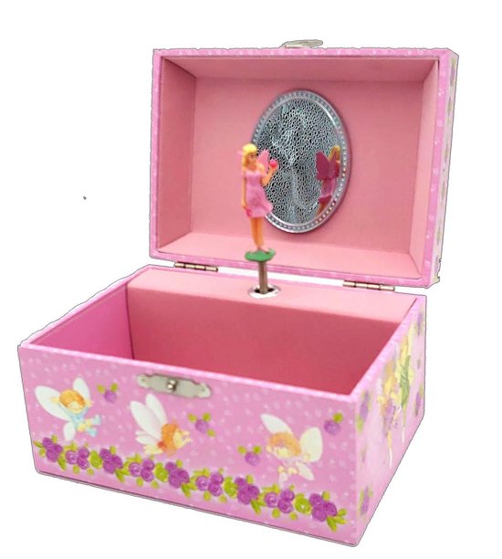 Muziekdoosje Elfjes - Sieradendoos Roze voor Kinderen - Simply for Kids - Sieradendoosje met Dansend Elfje van Simply for kids