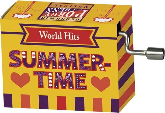 Muziekdoosje wereldhits melodie Summer Time van OKE