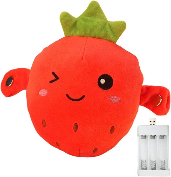Muzikaal Fruit Pluche - Zacht Knuffeltje - Educatief Spelen - Aanraakgevoelige Muziek - 23 cm - Stijl B