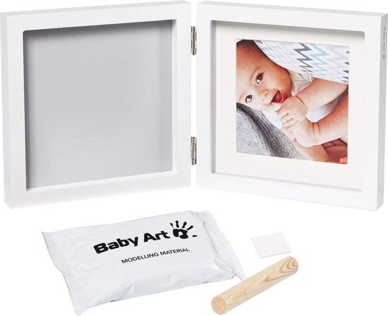 My Baby Style Single Print Frame Fotolijst Gipsafdruk En Foto voor Baby Voet Of Handafdruk van Merkloos