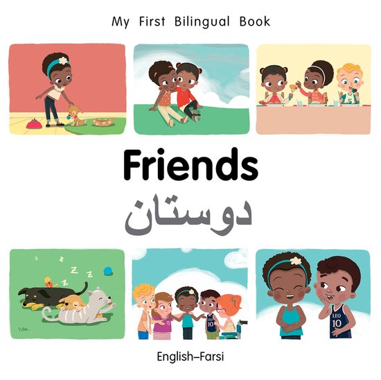 My First Bilingual Book-Friends (English-Farsi) van Milet Publishing