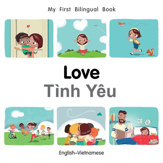 My First Bilingual Book-Love (English-Vietnamese) van Merkloos