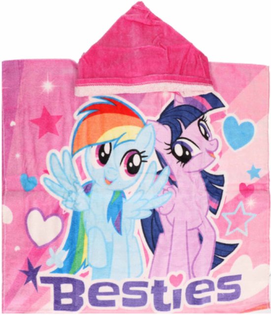 My Little Pony Poncho Besties - 60 x 120 cm - Katoen van My Little Pony