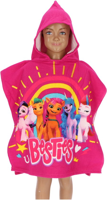 My little Pony Poncho met capuchon
