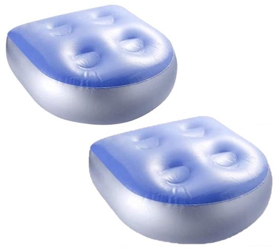 My Ninki ® Comfortabele Opblaasbare Spa Zitverhoger Set van 2 met Zuignappen voor Whirlpool Relaxatie van My Ninki