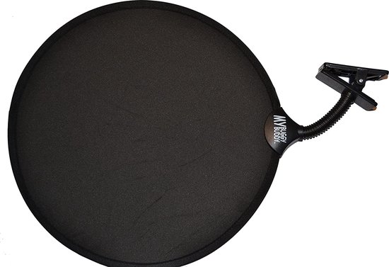 MyBuggyBuddy Sunshade | Zonnescherm | Makkelijke Installatie | Past In De Auto | Plat Opvouwbaar - Zwart van MyBuggyBuddy