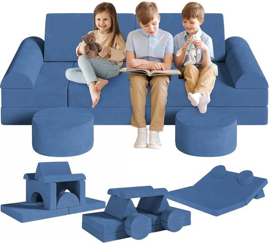 Mygroot - Kindersofa voor kinderkamer - Slaapbanken - Speelbank - Speelgoedbank - kinderstoeltje voor Peuter. van MY