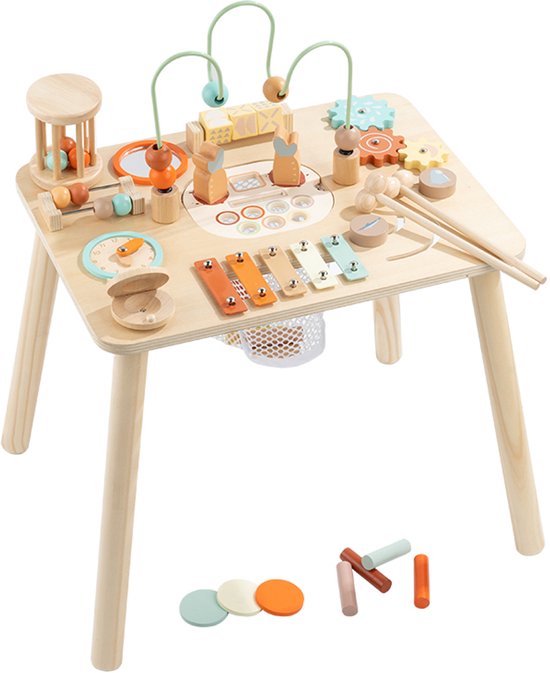 Myka's - Activiteitentafel met kleuren van Merkloos