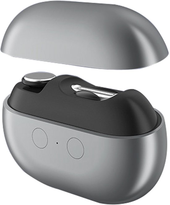 Nagelknipper - Elektrische nagelknipper - 3-in-1 automatische nagelknipper - Electrische nagelknipper volwassen - Elektrische nagelknipper met polijstfunctie - met ledlampje - opbergruimte voor nagelsnippers - pijnloze verzorging - voor volwassenen van Merkloos