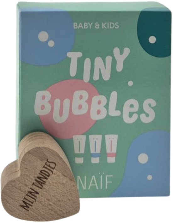 Naif Baby & Kids Cadeauset Mini set & Bewaardoosje voor tanden - Luxe Cadeauset - Giftbox - Perfect Geschenk voor Baby's van Naïf