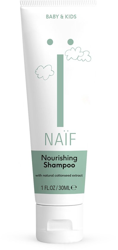 Naïf Care - Nourishing Shampoo - 30 ml - Reisverpakking van Merkloos