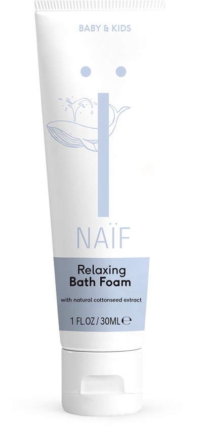 Naif Care - Relaxing Badschuim - 30 ml - Reisverpakking van Naïf
