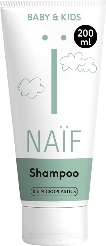 Naïf - Verzorgende Shampoo - 200ml - Baby's & Kinderen - met Natuurlijke Ingrediënten van Naïf