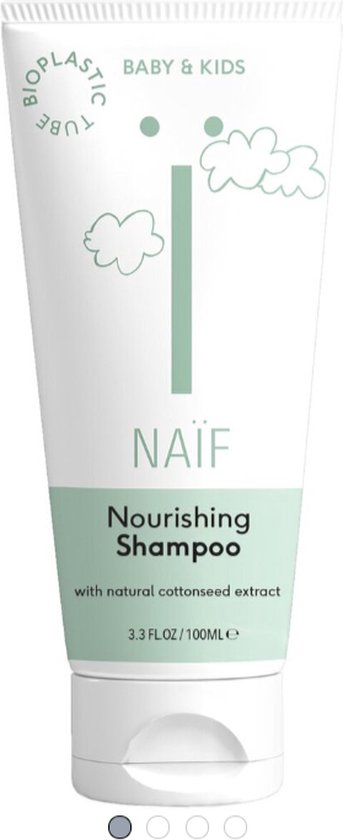 Naïf Voedende Shampoo - Baby & Kids - 100ml - met Natuurlijke Ingrediënten van Merkloos