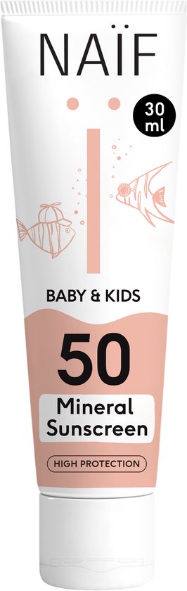 Naïf Zon baby & kids creme SPF50 (30 ml)